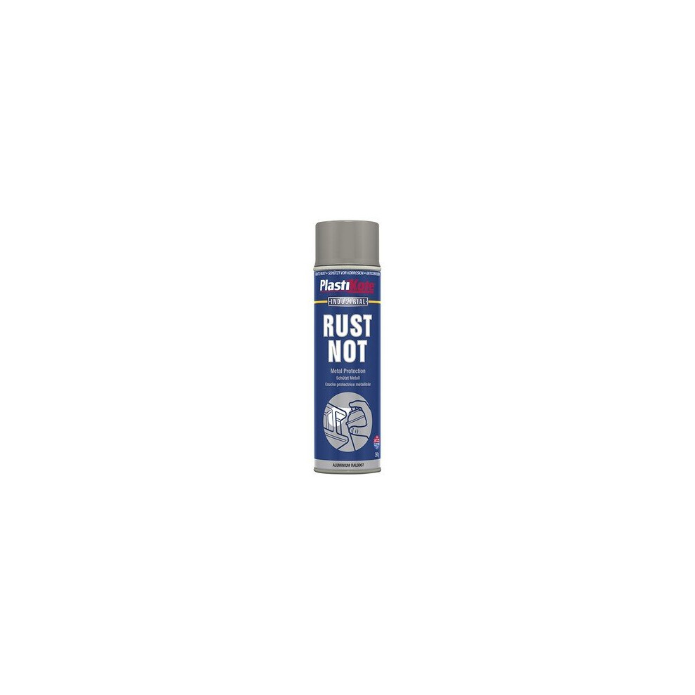 Plasti-Kote Pkt794 Rust Not Spray Matt Aluminium 500Ml 071915007941