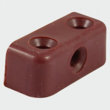 TIMco MBBROWNB Brown Modesty Block Bag of 65