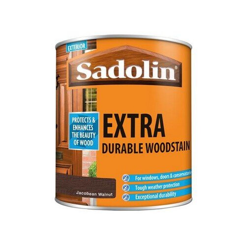 Sadolin Sadolin 5028539 Extra Durable Woodstain Jacobean Walnut 1 Litre