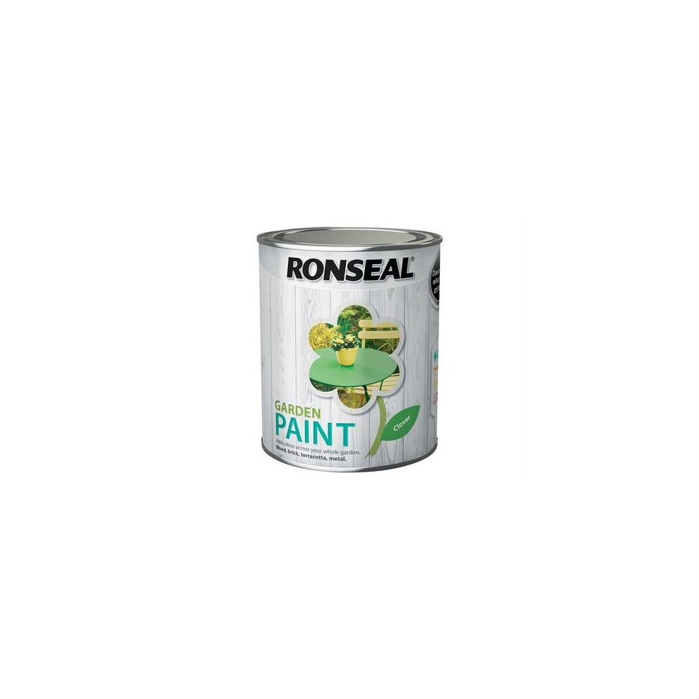 Ronseal 37605 Garden Paint Clover 750ml
