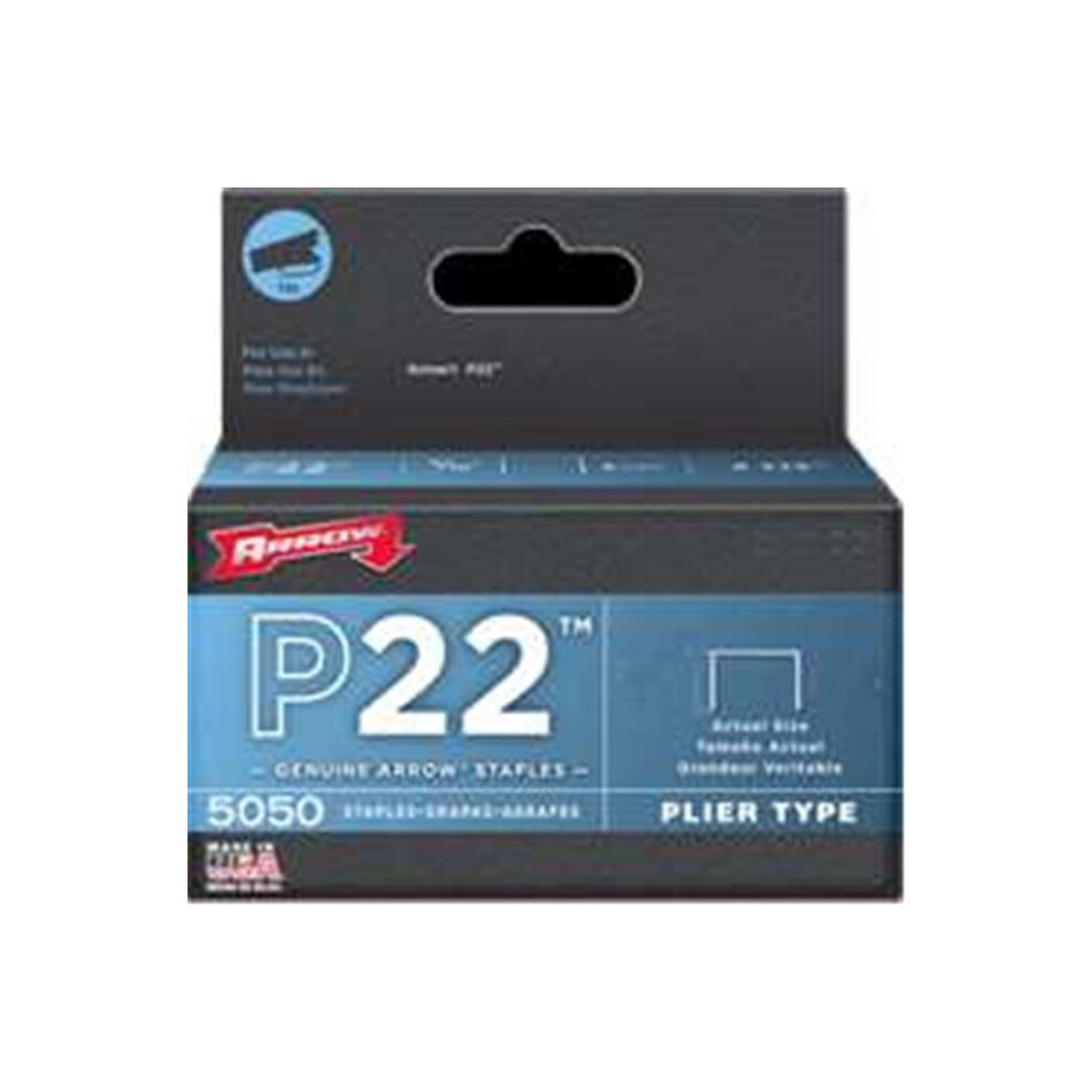 ARROW P22 Staples 6Mm (1/4In) Box 5050