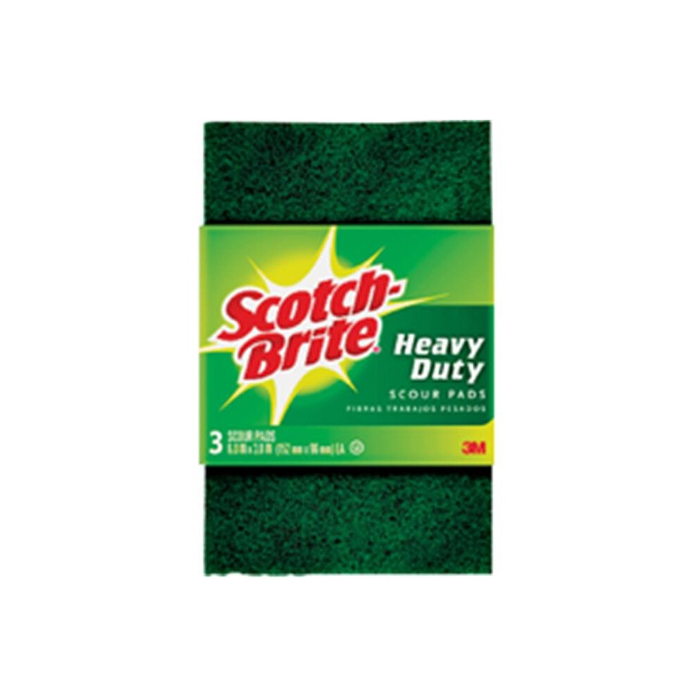 Photos - Other Household Chemicals 3M 223-7 Heavy Duty Scouring Pad 3 Pack 7797798 