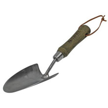 Faithfull FAIPRESHTSS Prestige Stainless Steel Hand Trowel Ash Handle