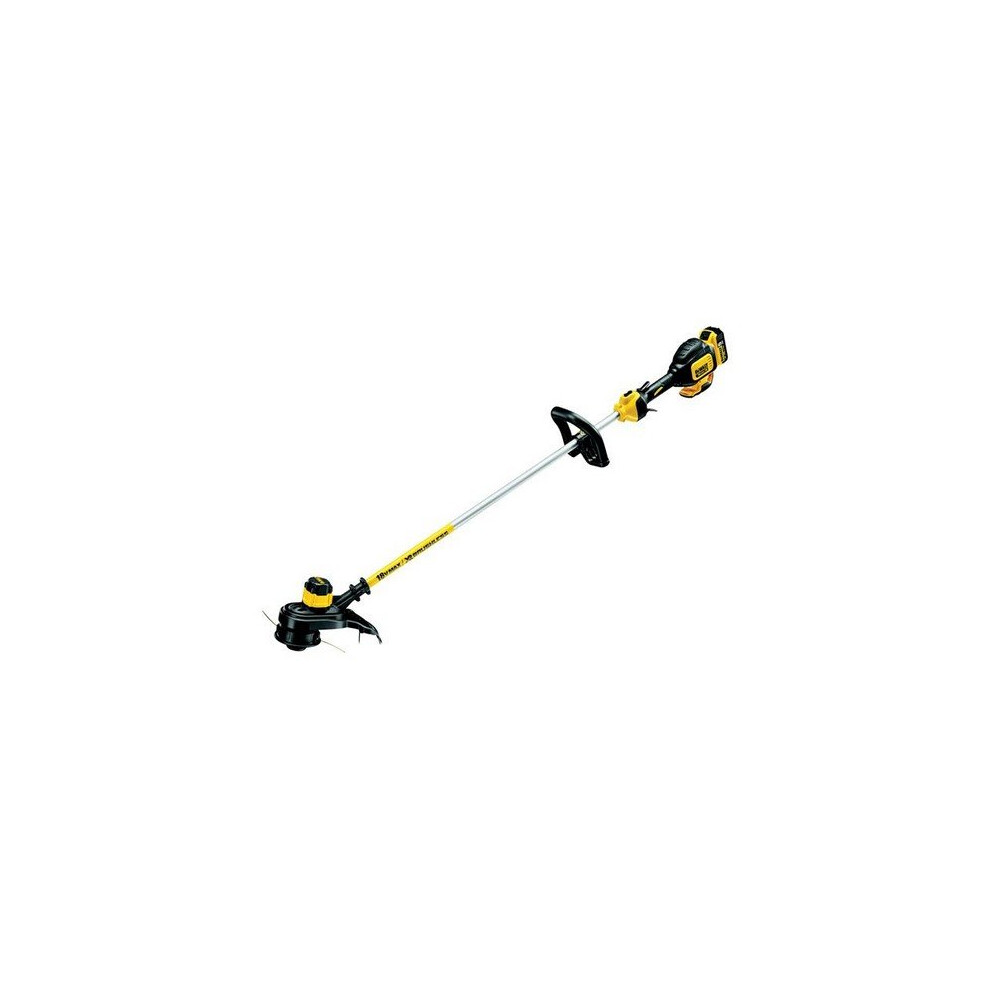 DEWALT DCM561P1S-GB DCM561P1S XR Brushless Split Shaft String Trimmer 18V 1 x 5.0Ah Li-ion