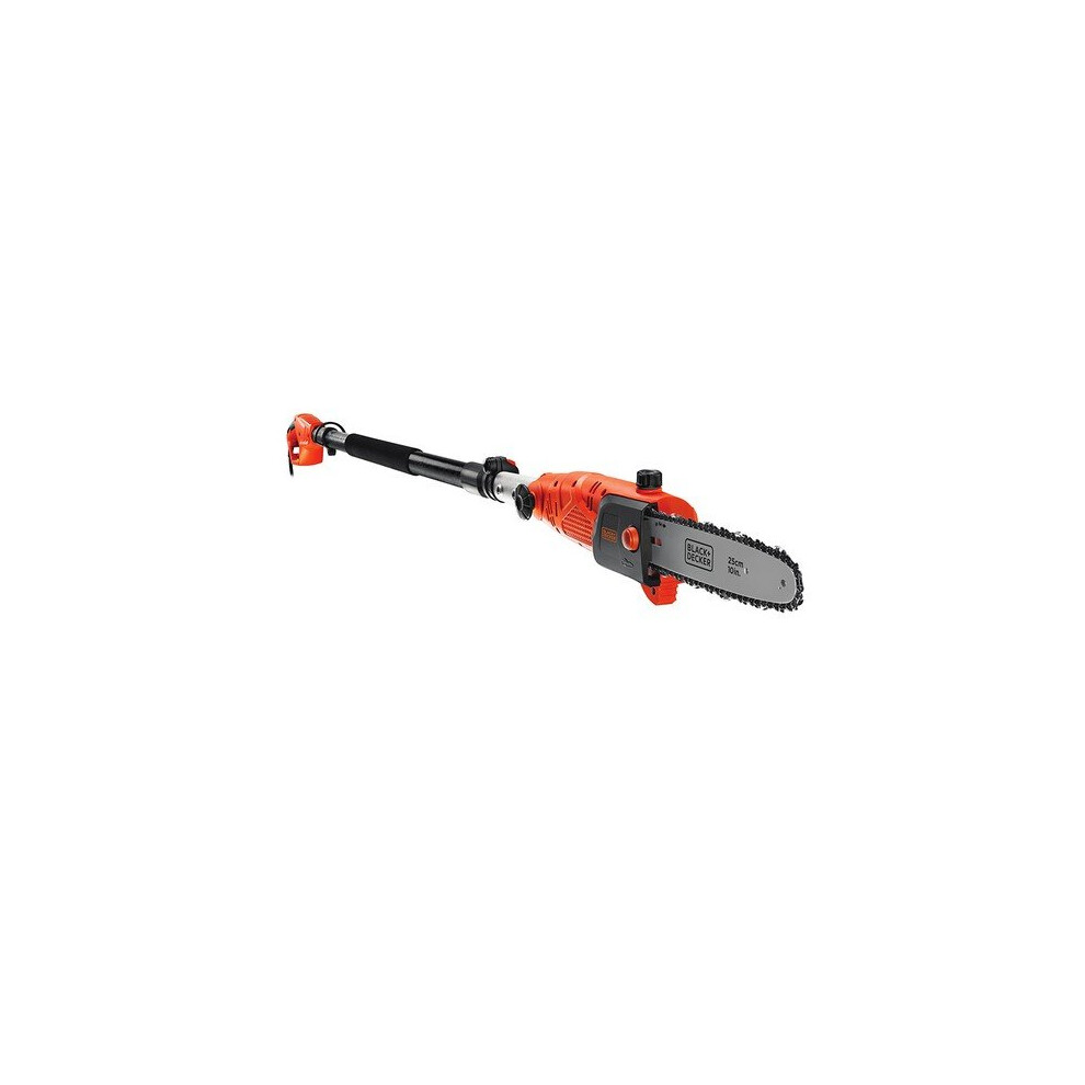 Black & Decker PS7525 Corded Pole Saw 25cm Bar 800 Watt 240 Volt