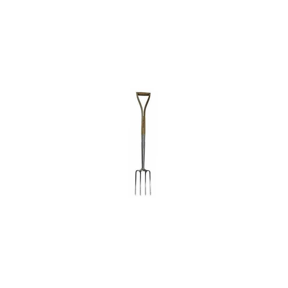 Faithfull FAIPRESBFSS Prestige Stainless Steel Border Fork Ash Handle