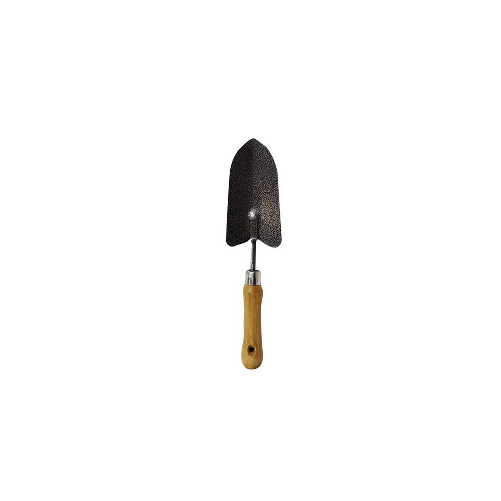 Kingfisher CSHT Wooden Handled Hand Trowel Carbon Steel