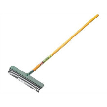 Bulldog 9149N Premier Wizard Rake 54" Wooden Handle