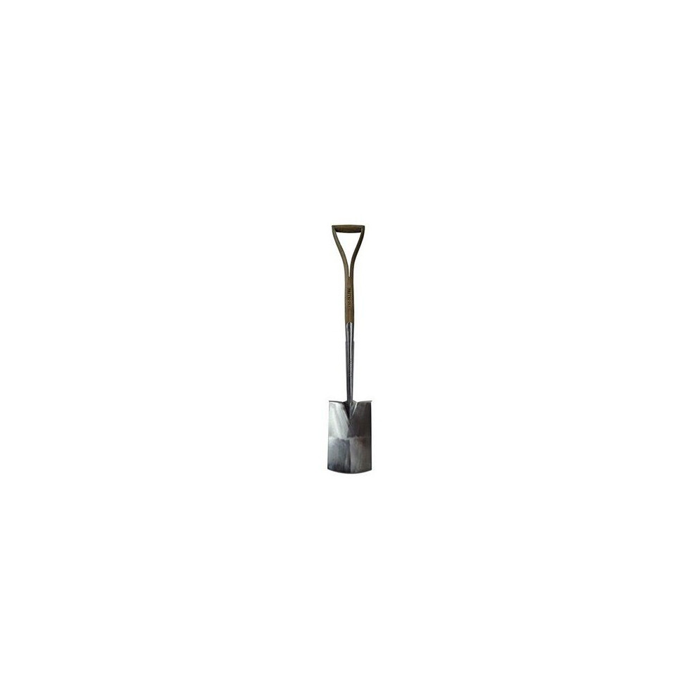 Faithfull FAIPRESDSSS Prestige Stainless Steel Digging Spade Ash Handle
