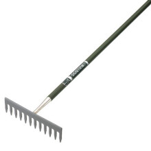 Bulldog 7106775480 Evergreen Garden Rake 12 Teeth 54" Metal Handle
