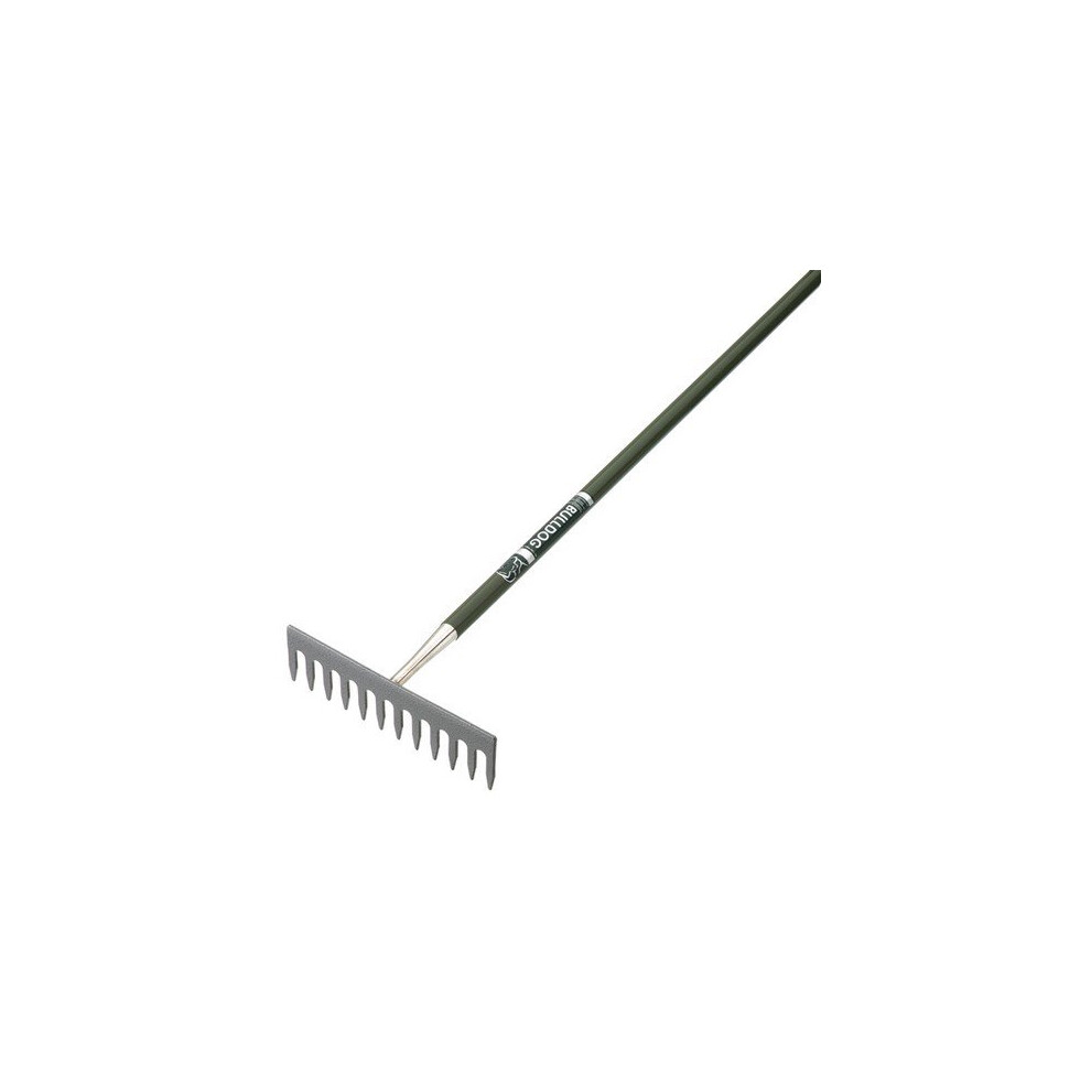 Bulldog 7106775480 Evergreen Garden Rake 12 Teeth 54" Metal Handle