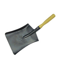 Faithfull FAICOALS9 Coal Shovel Steel Wooden Handle 230mm