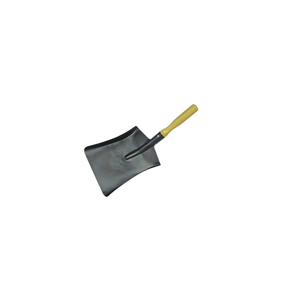 Faithfull FAICOALS9 Coal Shovel Steel Wooden Handle 230mm