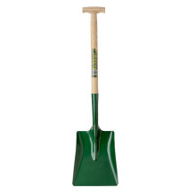 Bulldog 2SM2T Square Mouth Open Socket Shovel Wooden Handle T