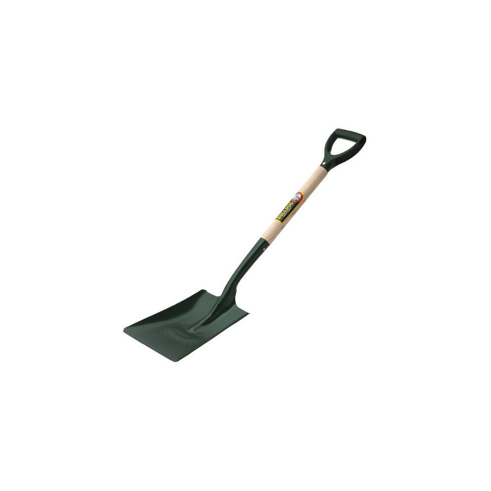 Bulldog 2SM2PD Square Mouth Open Socket Shovel Wooden Handle PYD