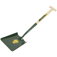Bulldog 5SM2T Contractors Square Mouth Shovel Wooden Handle T