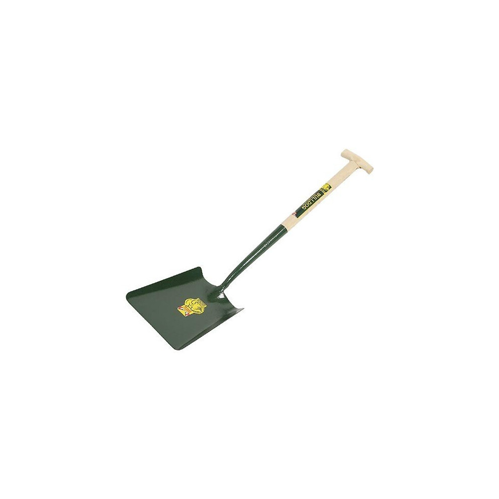 Bulldog 5SM2T Contractors Square Mouth Shovel Wooden Handle T