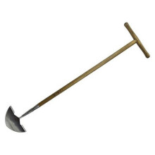 Faithfull FAIPRESEISS Prestige Stainless Steel Edging Iron Ash Handle