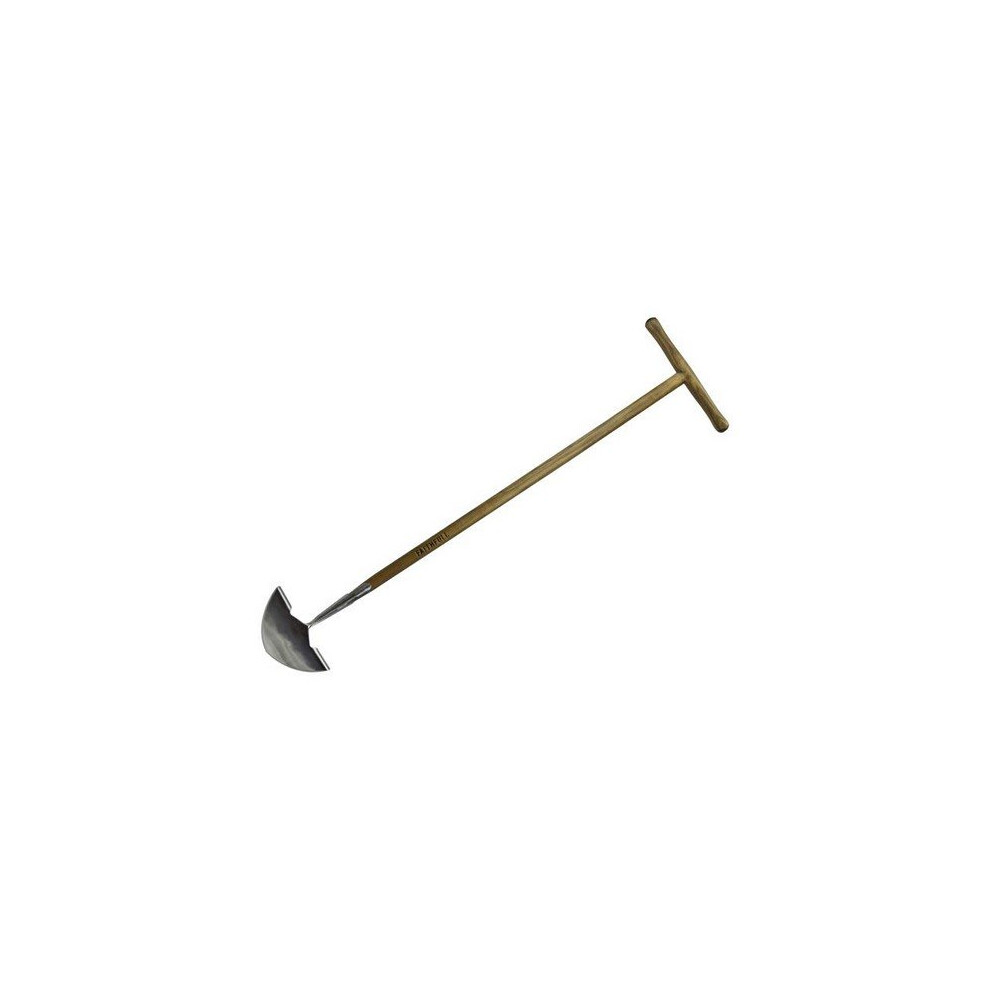 Faithfull FAIPRESEISS Prestige Stainless Steel Edging Iron Ash Handle