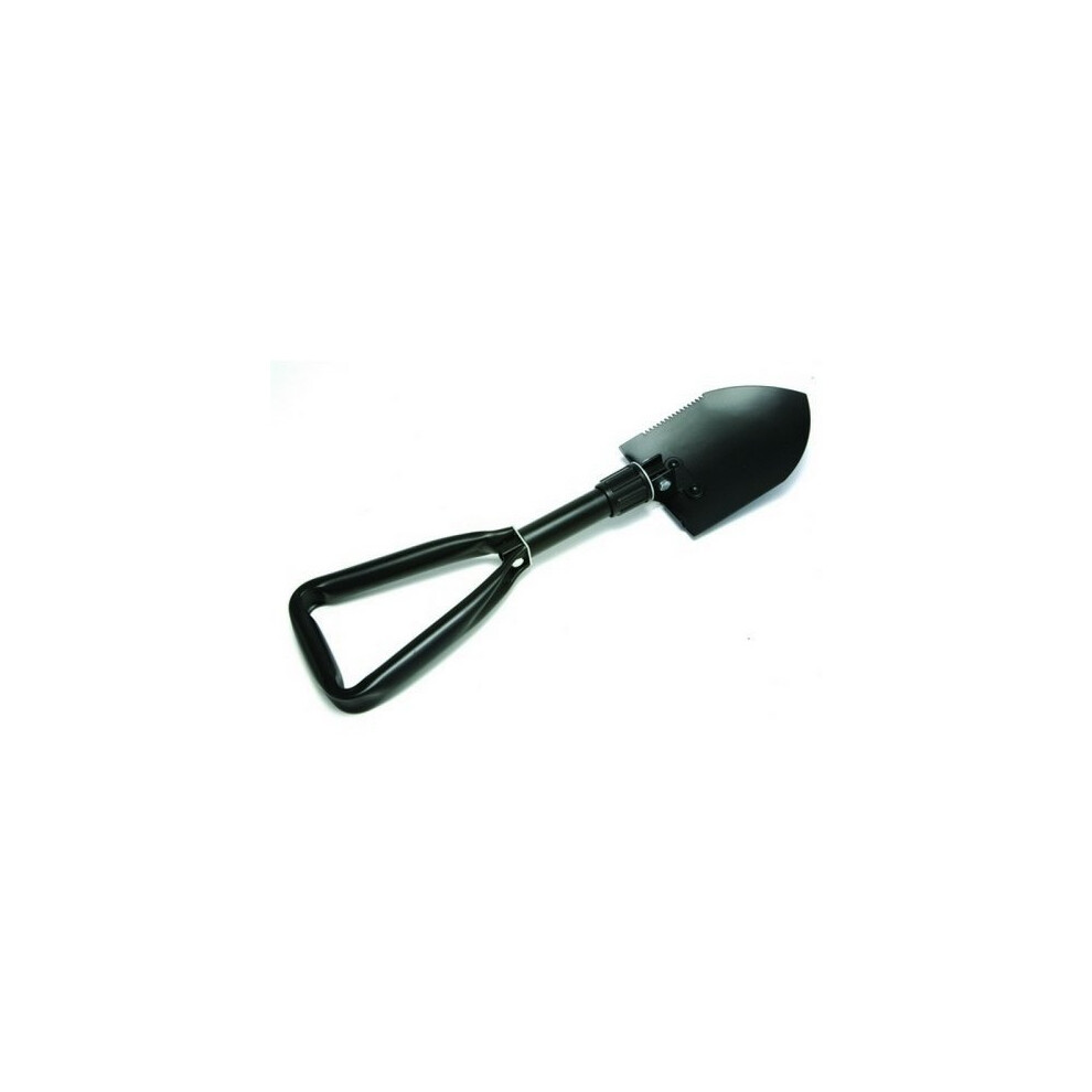 Hilka 84720099 Folding Compact Steel Boot Shovel With Serrated Blade