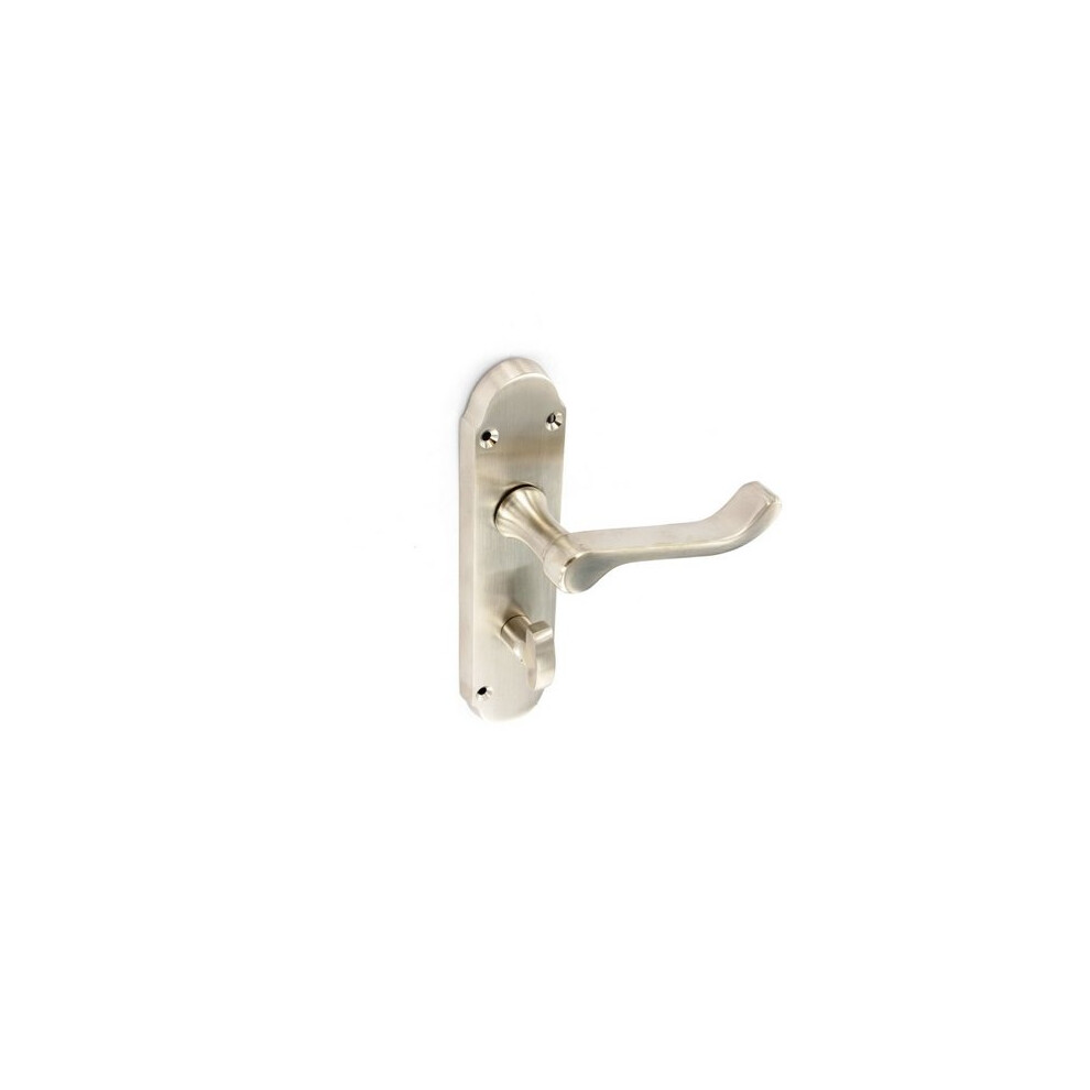 Securit S2732 Nickel Shaped Bath Handles 170Mm Pack Of 1 Pr 5019923127324
