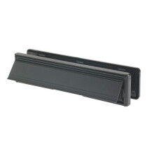 Yale Locks YLP44-06/06-CP Letter Plate 300mm 12in Black Visi