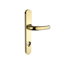 Yale Locks P-PVC-RH-PGF Retro Door Handle uPVC Polished PVD Gold Finish