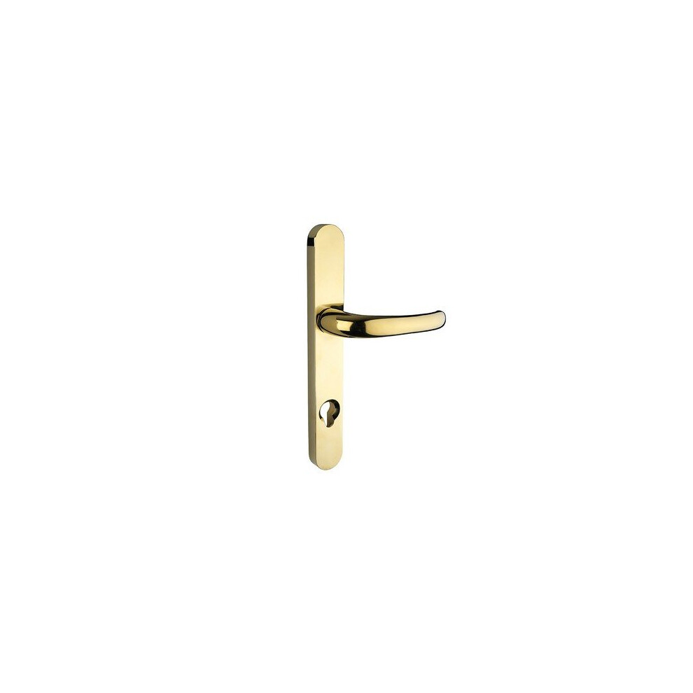 Yale Locks P-PVC-RH-PGF Retro Door Handle uPVC Polished PVD Gold Finish