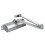 UNION J-CE3F-SIL Fixed Size 3 Rack & Pinion Door Closer Silver 1