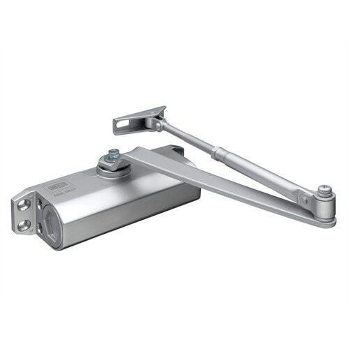 UNION J-CE3F-SIL Fixed Size 3 Rack & Pinion Door Closer Silver