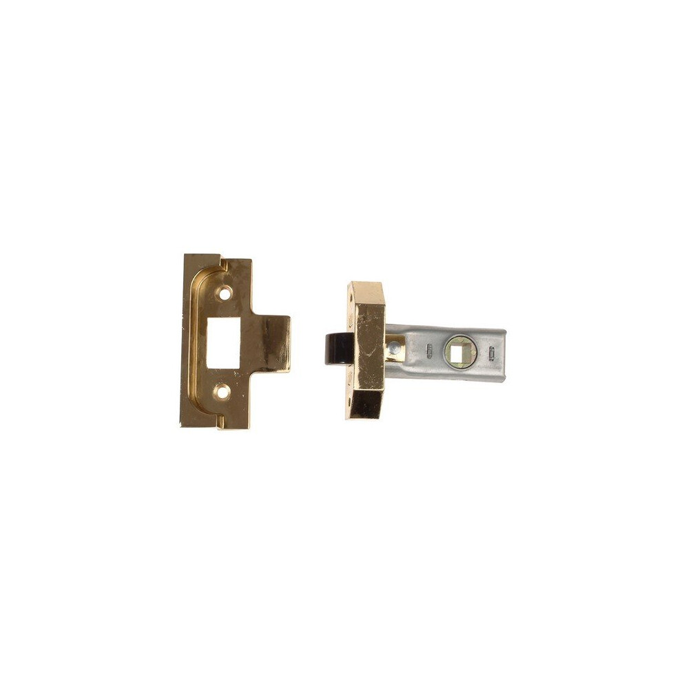 Union Y-2650-Eb-2.50 Rebated Tubular Mortice Latch 2650 Electro Brass 63Mm 2.5In 5011802000858