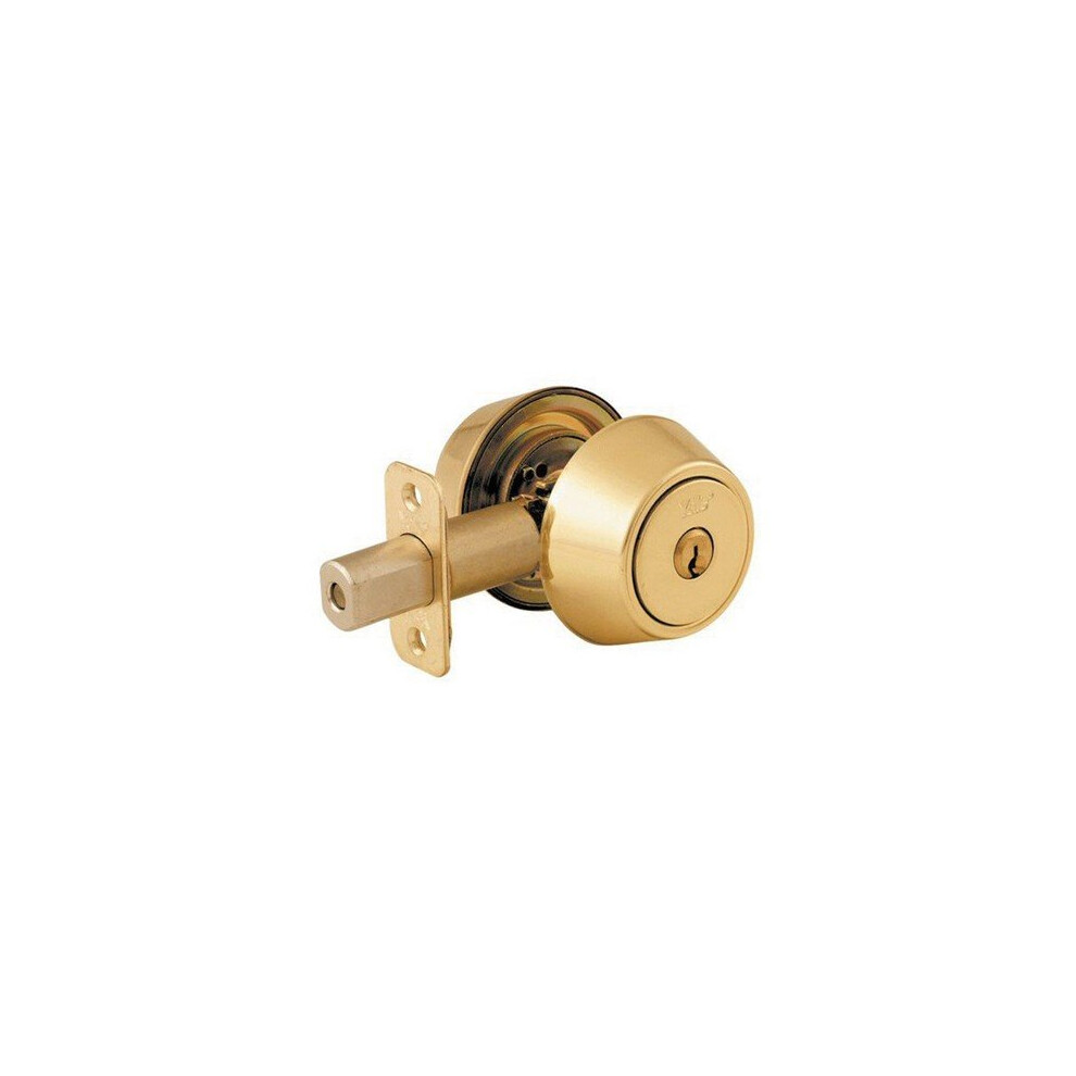 Yale Locks 235211005001 P5211 Security Deadbolt Polished Brass