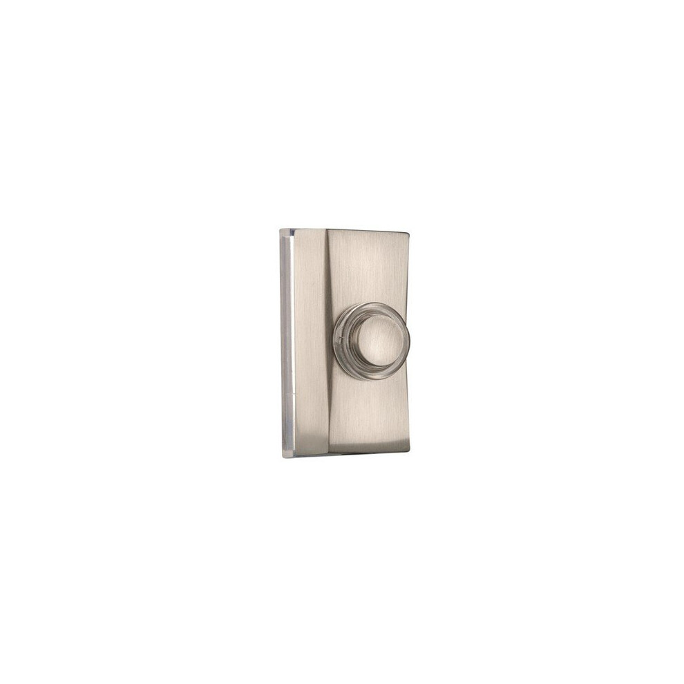 Byron 7960N Wired Bell Push Brushed Nickel