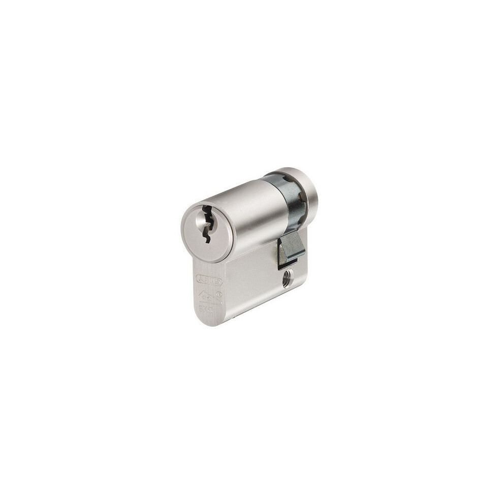 ABUS E60N1050 E60NP Euro Half Cylinder Nickel Pearl 10mm / 50mm