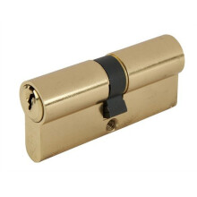 Yale Locks PKM3545-PB Euro Double Cylinder Kitemark 35 x 45 90mm Polished Brass Visi