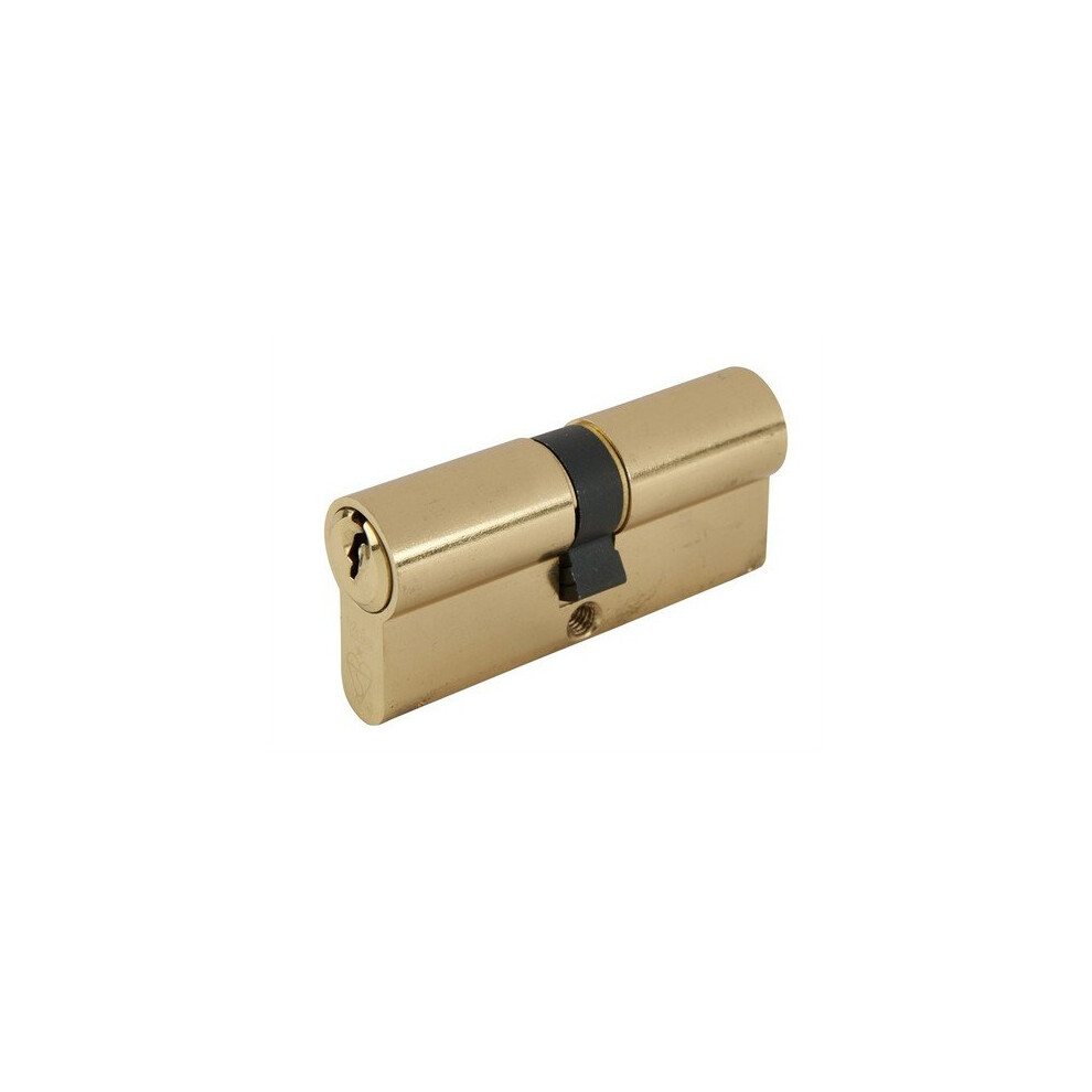 Yale Locks PKM3545-PB Euro Double Cylinder Kitemark 35 x 45 90mm Polished Brass Visi