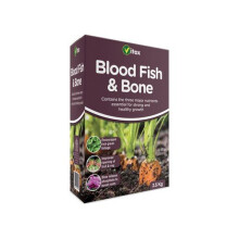 Vitax Blood Fish and Bone 1.25kg (VTX6FB125) - All-purpose fertiliser with potash for strong vegetables, fruit & flowers