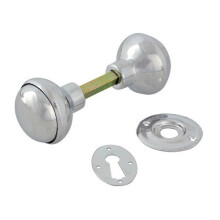 Yale Locks P405-CH P405 Rim Knob Chrome Finish