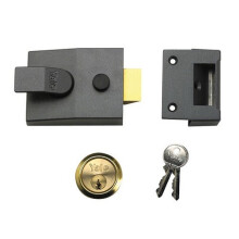 Yale Locks 630088005702 P88 Standard Nightlatch 60mm Backset DMG Finish Visi