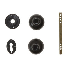 Yale Locks P405-BL P405 Rim Knob Black Finish