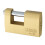 Abus ABUS 8290 82/90 90mm Monoblock Brass Shutter Padlock 1