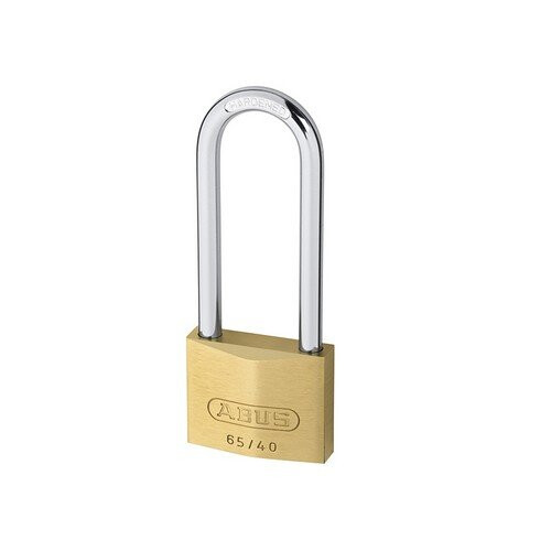 Abus ABUS 6540LS63 65/40HB63 40mm Brass Padlock 60mm Long Shackle
