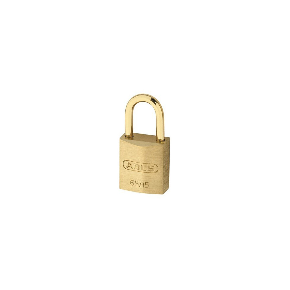 ABUS 65MB3070C 65MB/30 30mm Brass Padlock & Shackle Long Shackle 70 Carded