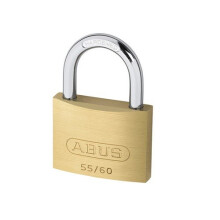 ABUS 5560C 55/60 60mm Brass Padlock Carded