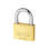 Abus ABUS KA12633 65/60 60mm Brass Padlock Keyed 6606 1