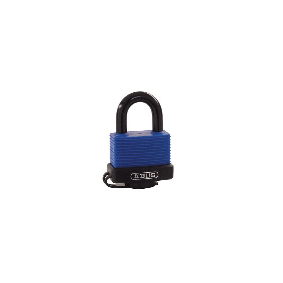 ABUS 04791 70IB/35 35mm Brass Marine Padlock Stainless Shackle Carded