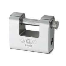 ABUS KA30610 92/65 65mm Monoblock Brass Body Shutter Padlock Keyed KA8511
