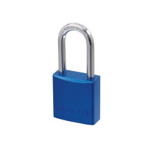 ABUS KA45233 72/40 HB40 Aluminium Padlock 40mm Long Shackle Blue Keyed TT60121