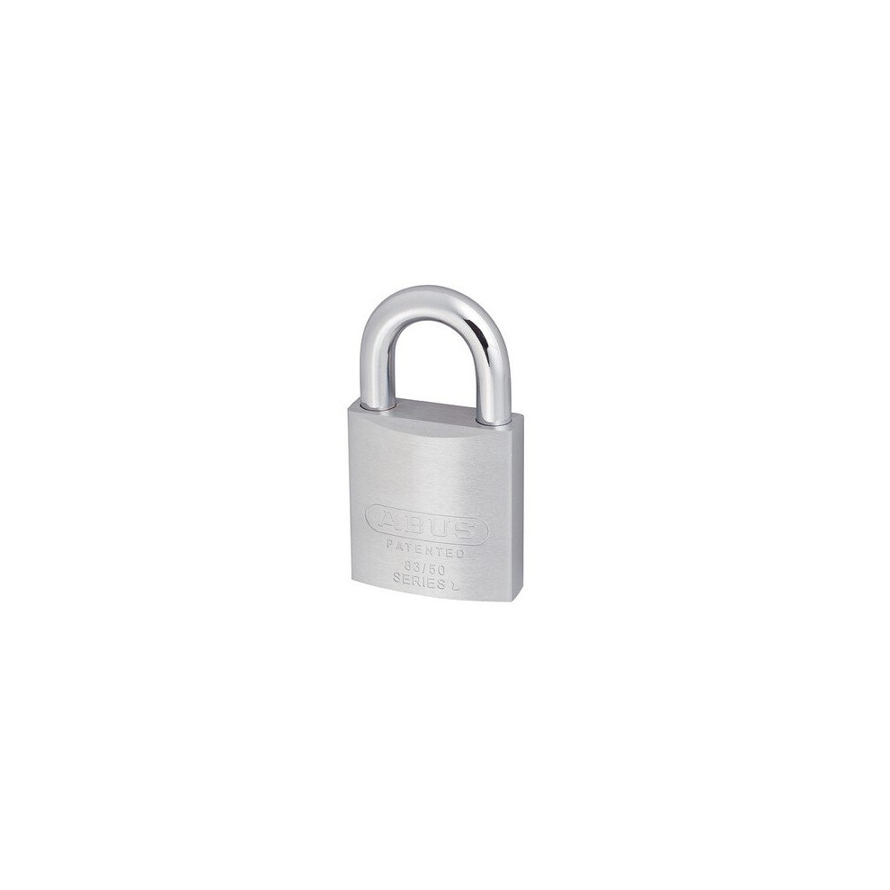 ABUS 8350C 83/50 50mm Chrome Plated Brass Padlock Carded-image-OPC-PQSVVK-NEW
