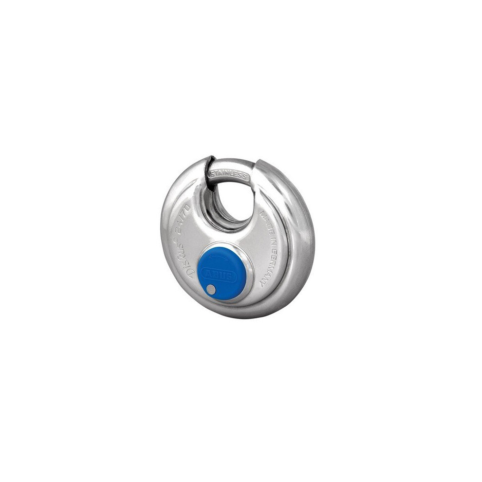 Abus 24Ib70 24Ib/70 70Mm Diskus Padlock Stainless Steel